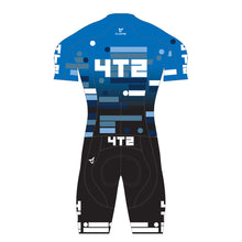 4T2 Morse Code Blue 2in1 Cycling Suit