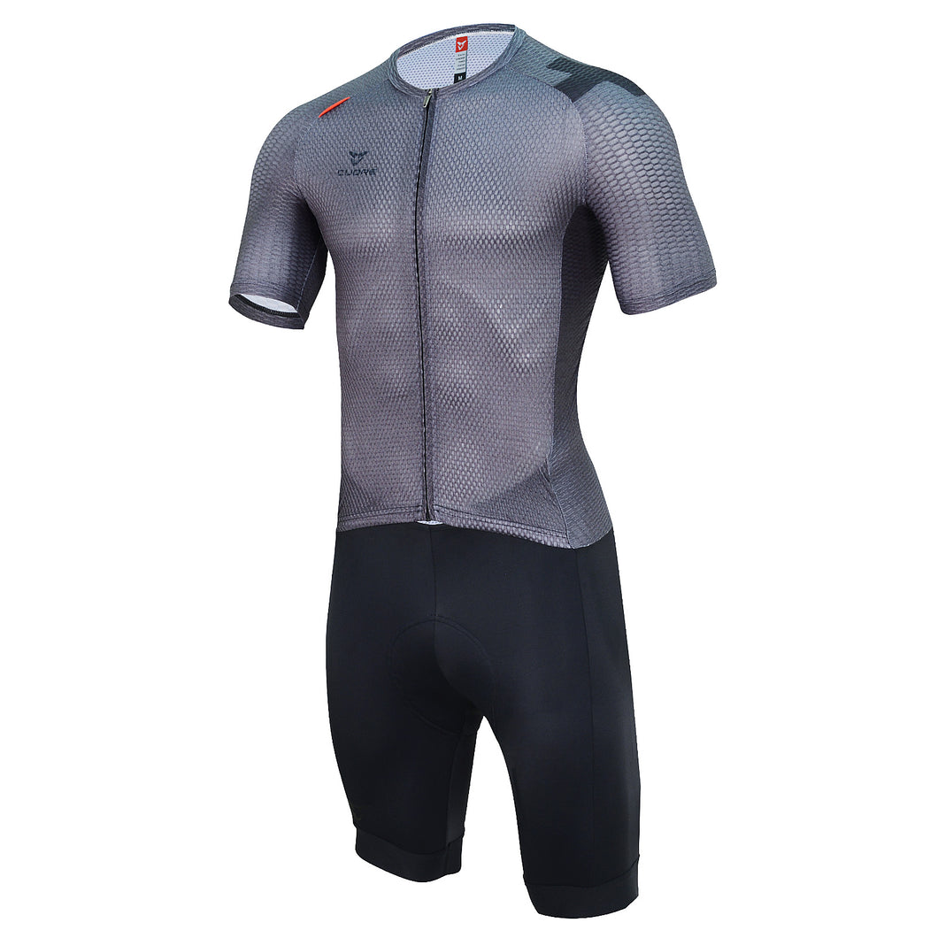 SILVER MEN CYCLING S/SLEEVE SUMMER SUIT - CUORE of Switzerland Inc.